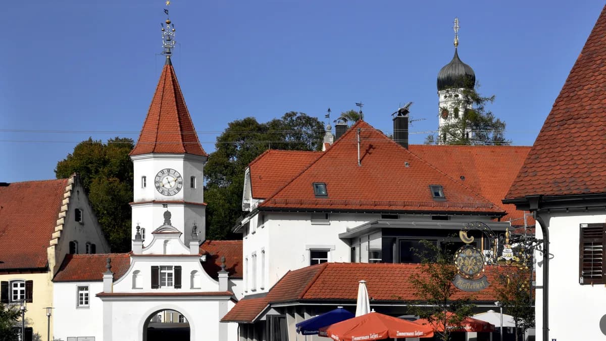 Stadtansicht von Bad Schussenried