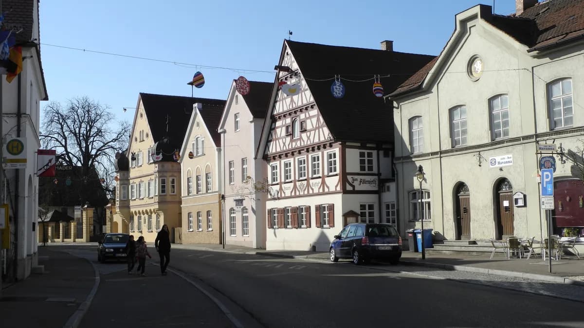 Stadtansicht von Ichenhausen