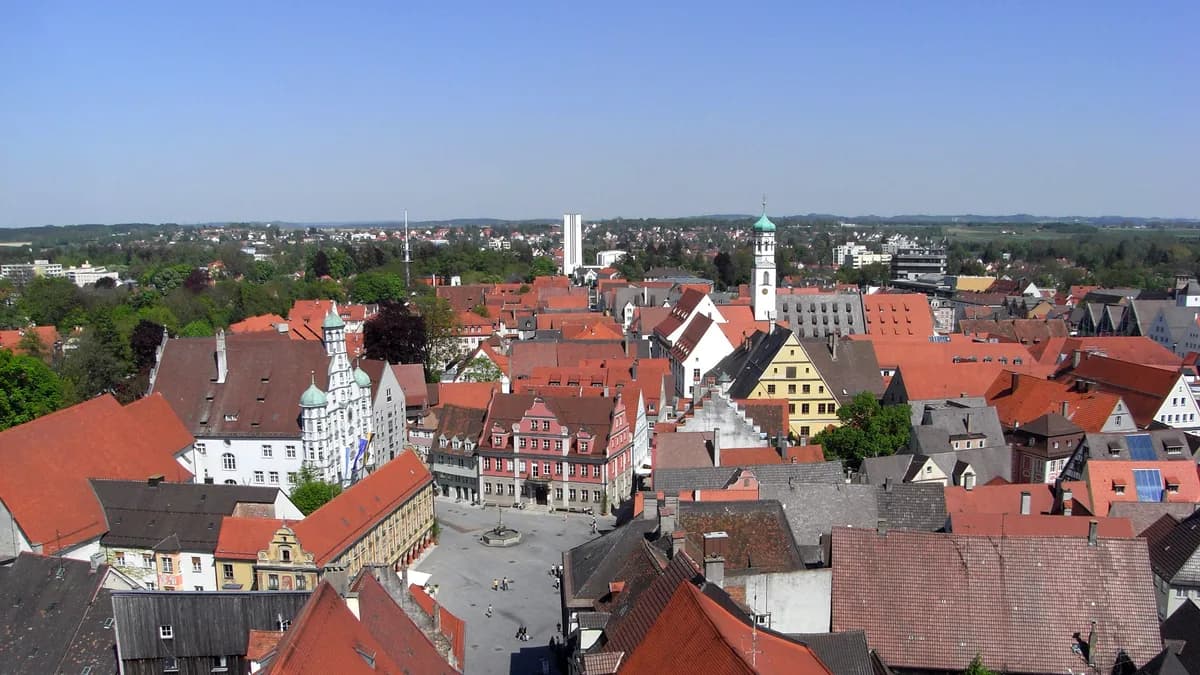 Stadtansicht von Memmingen